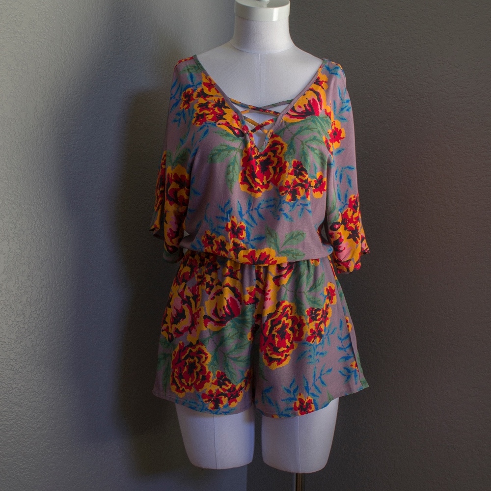 Off the Shoulder Romper